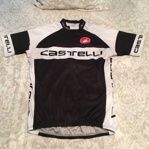 Castelli Shirts - Castelli Bicycling Jersey XL Castelli Shirts - Castelli Bicycling Jersey XL